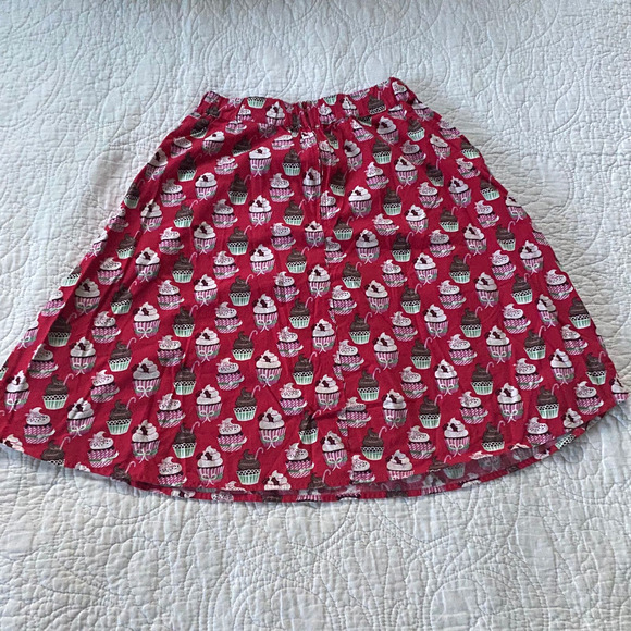 🧁❤️ ModCloth Baking Spirits Bright Cupcake Skirt - Picture 6 of 7